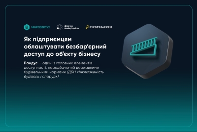 Як бізнесу облаштувати безбар&rsquo;єрний доступ: прості правила та можливості