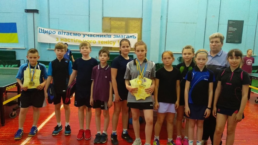 Нікопольські спортсмени стали призерами на чемпіонаті Дніпропетровської області з настільного тенісу