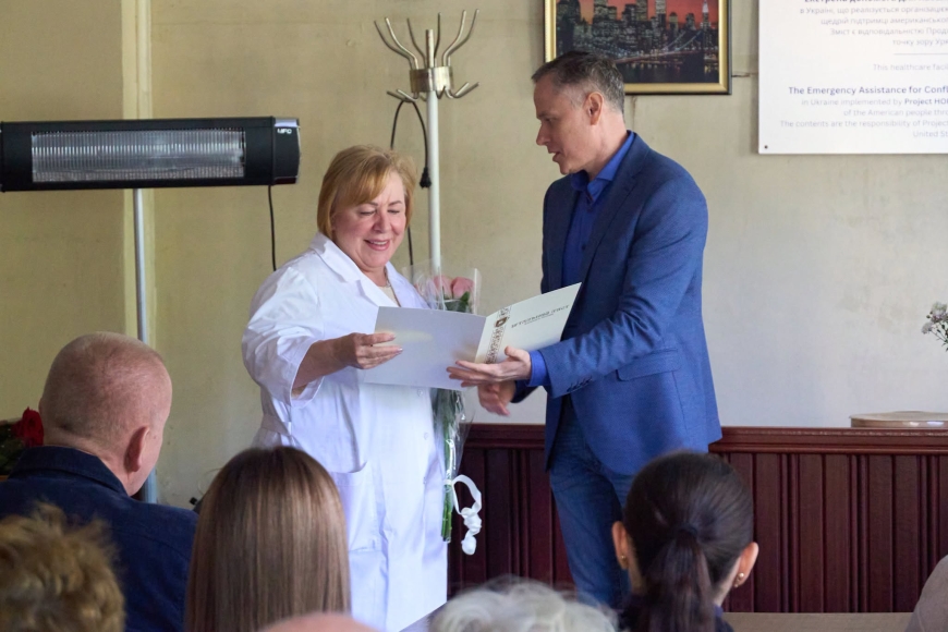 Центр первинної медико-санітарної допомоги відзначив 15 років від дня заснування