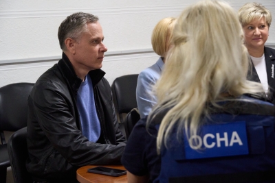 Міський голова провів робочу зустріч з представниками Управління ООН з координації гуманітарних справ